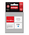 Kertrixh Canon CLI-581XLC Activejet ACC-581CNX / 11/70 ml/ cyan