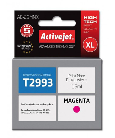 Kertrixh Epson 29XL T2993 Activejet AE-29MNX/ 15 ml/ magenta