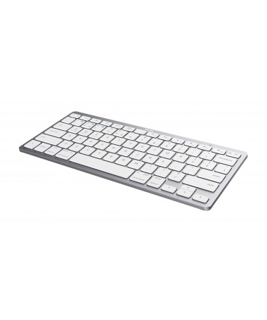 Tastaturë Trust Basic IS Wireless e argjendtë (24651)
