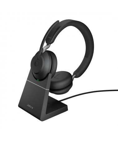Kufje Jabra Evolve2 65 USB-A E zezë UC Chrg stand Stereo