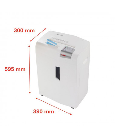 Shkatërrues letrash HSM shredstar X12pro document shredder/ 2 x 15 mm + separate CD cutter