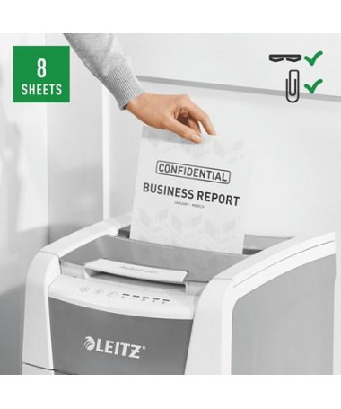 Shkatërrues letrash Leitz IQ Autofeed Small Office 100 Automatic P4