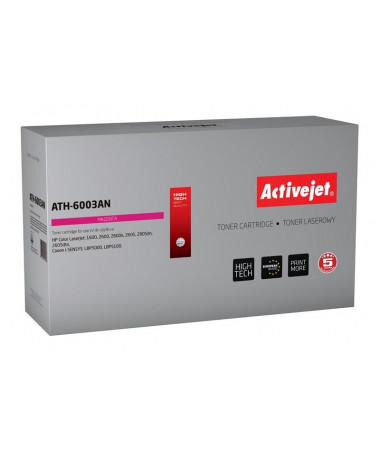 Toner HP 124A Q6003A/ Canon CRG-707M Activejet ATH-6003AN 2000 pages/ Magenta