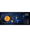 Mauspad Gembird MP-SOLARSYSTEM-XL-01 Gaming extra large/ "Cosmos" 350 x 900 mm