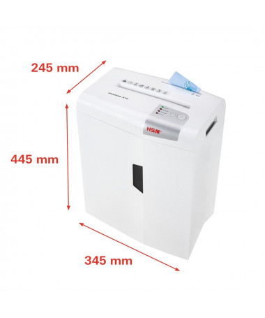 Shkatërrues HSM shredstar S10 document shredder/ 6 mm + separate CD-cutting mechanism