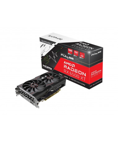 Kartelë grafike SAPPHIRE PULSE AMD Radeon RX 6500 XT 4GB GDDR6 PCI Express 4.0 ATX (11314-01-20G)