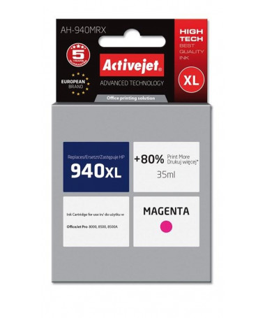 Kertrixh HP 940XL C4908AE Activejet AH-940MRX/ 35 ml/ magenta