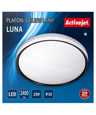 Llampë tavani Modern LED Activejet LUNA 23W