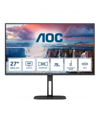 Monitor AOC V5 Q27V5C 68.6 cm (27") 2560 x 1440 pixels Quad HD LED