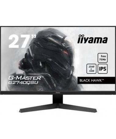 Monitor iiyama G-MASTER Black Hawk 68.6 cm (27") 2560 x 1440 pixels WQXGA LED