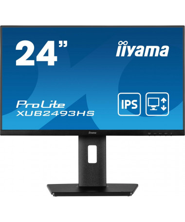 Monitor iiyama ProLite XUB2493HS-B5 LED 60.5 cm (23.8") 1920 x 1080 pixels Full HD