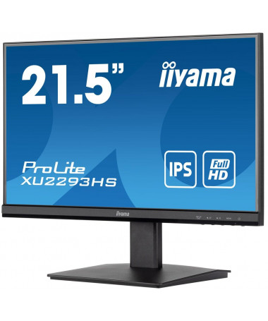 Monitor iiyama ProLite XU2293HS-B5 54.6 cm (21.5") 1920 x 1080 pixels Full HD LED 