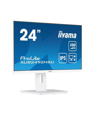 Monitor iiyama XUB2492HSU-W6 60.5 cm (23.8") 1920 x 1080 pixels Full HD LED 