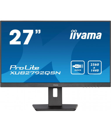 Monitor iiyama ProLite 68.6 cm (27") 2560 x 1440 pixels Wide Quad HD LED 
