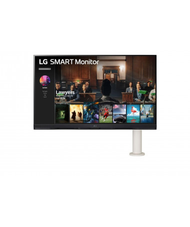 Monitor LG 32SQ780S-W 81.3 cm (32") 3840 x 2160 pixels 4K Ultra HD 