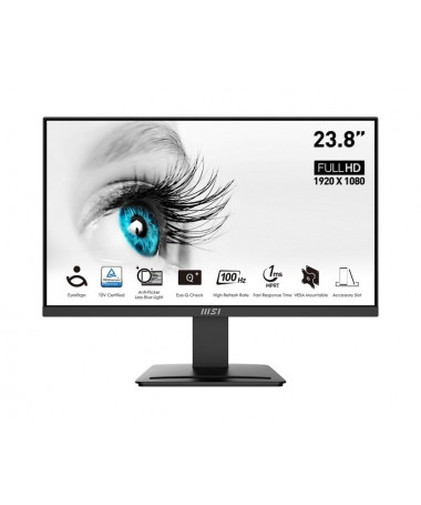Monitor MSI Pro MP2412 60.5 cm (23.8") 1920 x 1080 pixels Full HD LCD 