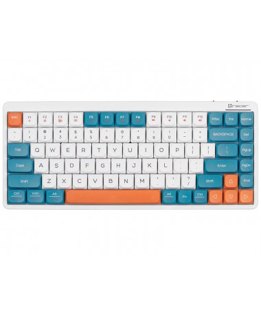 Tastaturë Tracer FINA 84 White/Blue (Outemu Red Switch) TRAKLA47309