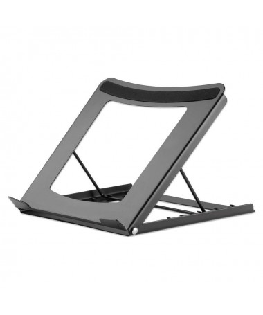 Mbajtës për laptop dhe tablet Manhattan / Adjustable (5 positions)/ up to 15.6"/ Portable and Lightweight/ Steel