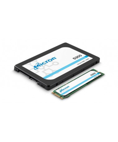 SSD Micron 5300 PRO 3.84TB SATA 2.5" MTFDDAK3T8TDS-1AW1ZABYYT (DWPD 1.2) Tray