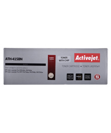 Toner HP 415A W2030A Activejet ATH-415BN/ 2400 faqe / e zezë/ me chip