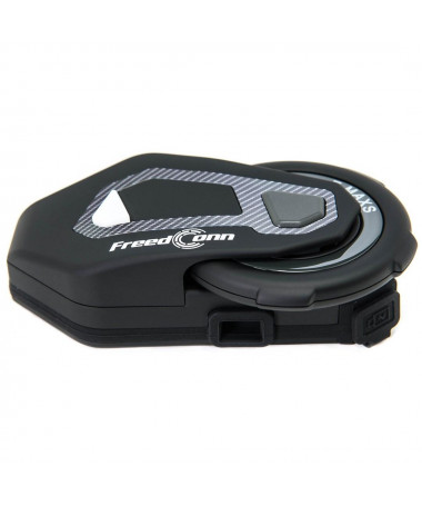 Kufje FREEDCONN T-MAX S V4 PRO SINGLE motorcycle intercom E zezë
