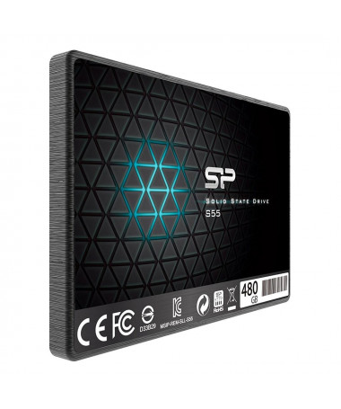 Disk SSD Silikon Power Slim S55 2.5" 480GB Serial ATA III TLC