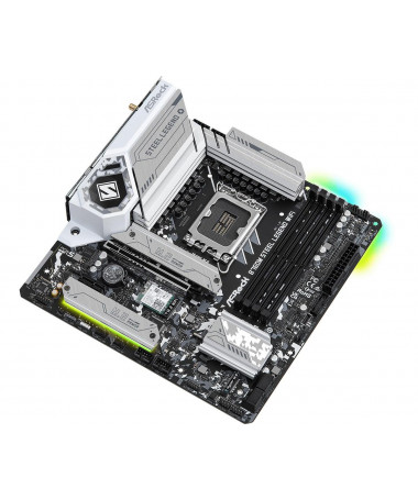 Pllakë amë Asrock B760M Steel Legend WiFi Intel B760 LGA 1700 micro ATX