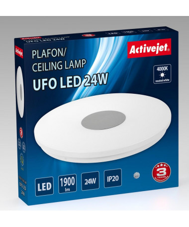 Llampë tavani Activejet Modern LED UFO LED 24W