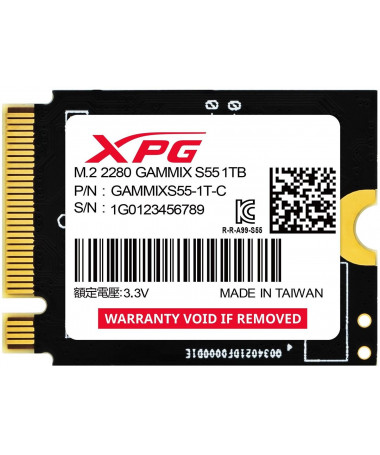 SSD ADATA SSD GAMMIX S55 1TB Gen 4x4 2230