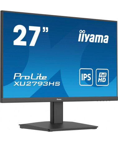 Monitor iiyama ProLite XU2793HS-B6 68.6 cm (27") 1920 x 1080 pixels Full HD LED 