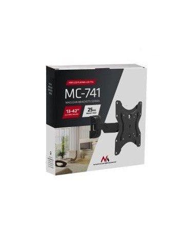 Mbajtës Maclean MC-741 TV mount 106.7 cm (42") E zezë