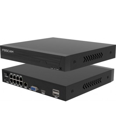 Regjistrues Network video FOSCAM FN9108HE 8-channel 5MP POE NVR