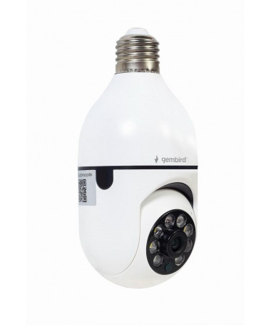 Kamerë sigurie Gembird TSL-CAM-WRHD-01 Smart rotating wifi camera/ E27/ 1080p