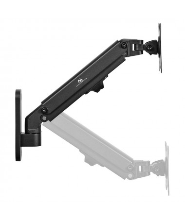 Mbajtës Maclean monitor wall mount/ 17-27''/ 7kg max/ gas spring/ MC-458