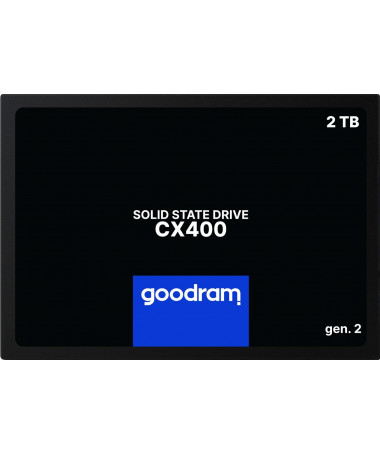 SSD GOODRAM CX400 Gen. 2 2TB SATA III 2/5 RETAIL