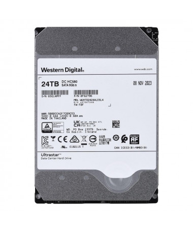 Disk HDD Western Digital Ultrastar HC580 WUH722424ALE6L4 (24TB/ 3/5"/ SATA)