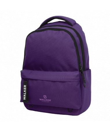 ÇANTË SHKOLLORE ALPHA PURPLE VELVET WALKER SCHNEIDERS