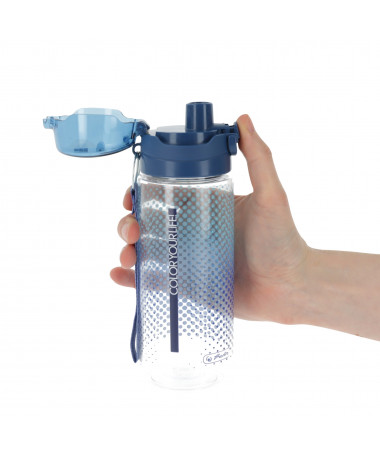 SHISHE PËR PIJE, 500 ml, BPA FREE, BLUE - HERLITZ