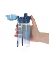 SHISHE PËR PIJE, 500 ml, BPA FREE, BLUE - HERLITZ