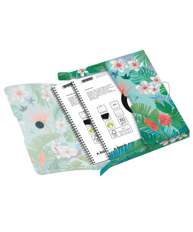 FASIKËLL A4 PP LADYLIKE JUNGLE TO GO HERLITZ