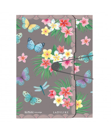 FASIKËLL A4 PP LADYLIKE BUTTERFLY TO GO HERLITZ