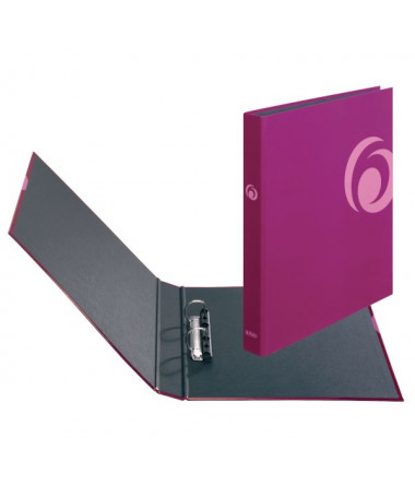 FASIKËLL A4 ME DY UNAZA 25MM PEMBE HERLITZ