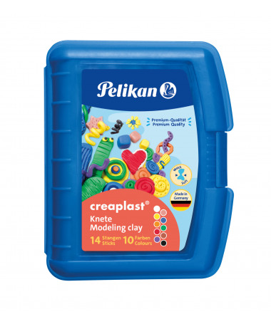 PLASTELINË CREAPLAST BLUE CASE 1/10 PELIKAN