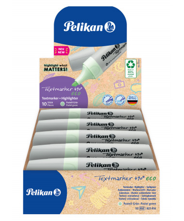 TEXTMARKER 490 GJELBËR PASTEL PELIKAN