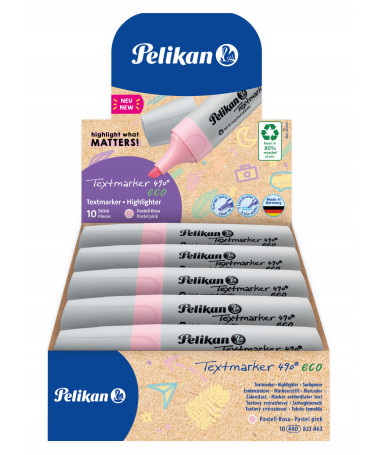 TEXTMARKER 490 PEMBE PASTEL PELIKAN