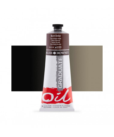 NGJYRA VAJI GRADUATE 200ML BURNT UMBER 223 DALER ROWNEY