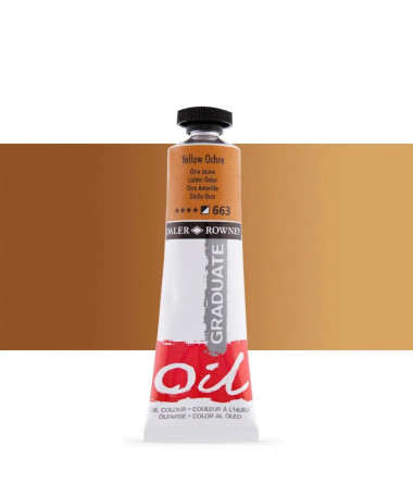 NGJYRA VAJI GRADUATE 200ML YELLOW OCHRE 663 DALER ROWNEY