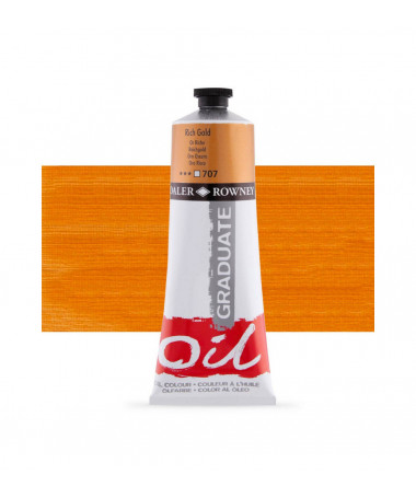 NGJYRA VAJI GRADUATE 200ML RICH GOLD 707 DALER ROWNEY