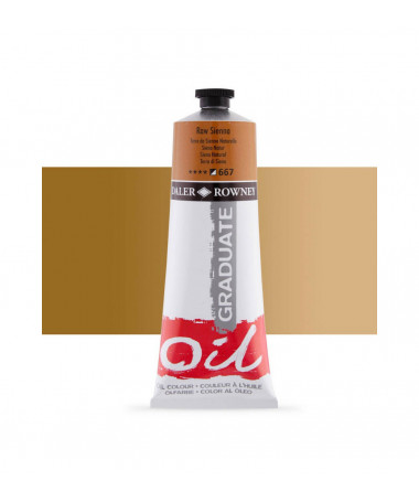 NGJYRA VAJI GRADUATE 200ML RAW SIENNA 667 DALER ROWNEY