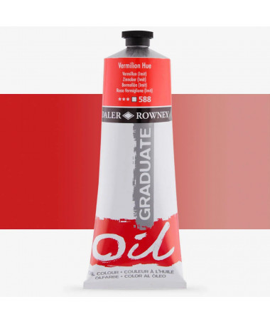 NGJYRA VAJI GRADUATE 200ML VERMILION HUE 588 DALER ROWNEY